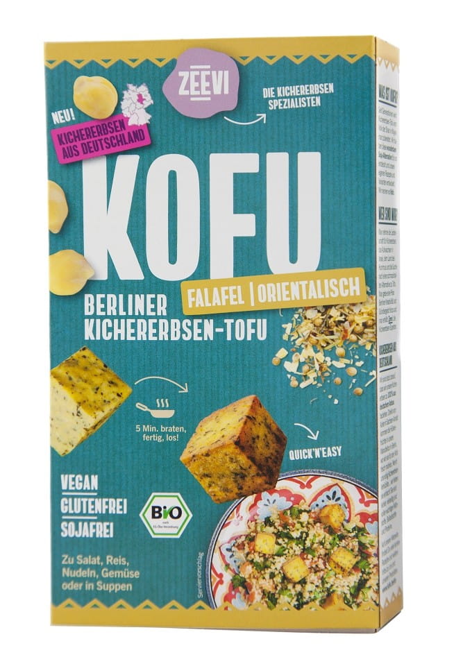 Kofu falafel oriental sans gluten BIO 200 g - ZEEVI