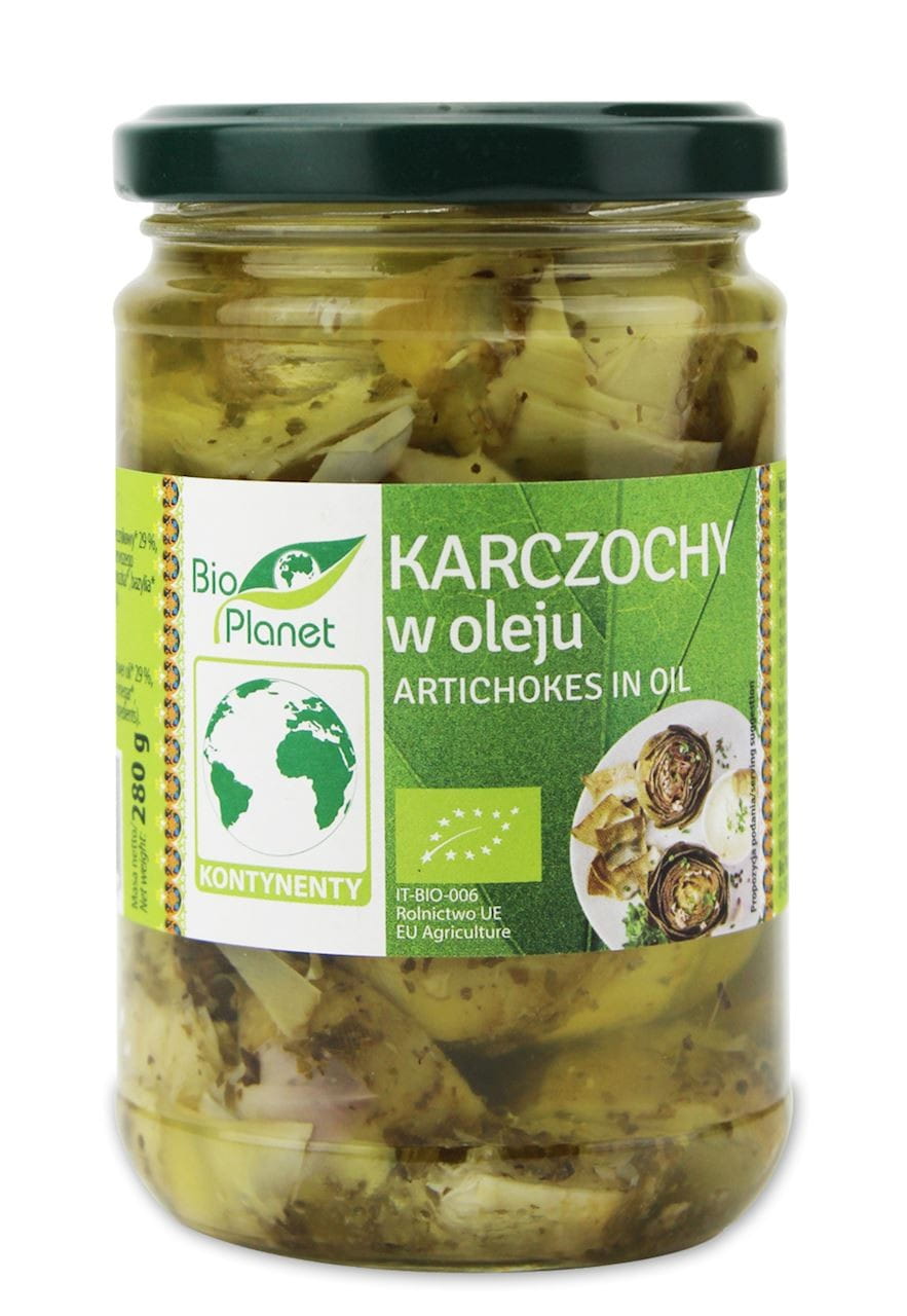 Artichauts à l'huile BIO 280 g - BIO PLANET