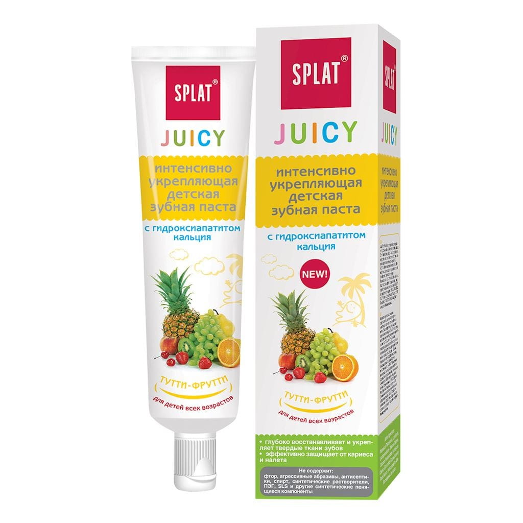 Dentifrice pour enfants tutti frutti sans fluorure 35 ml SPLAT
