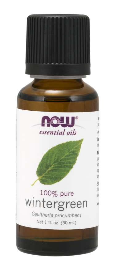 Huile de golteria 100% gaulthérie envoyée 30 ml NOW FOODS