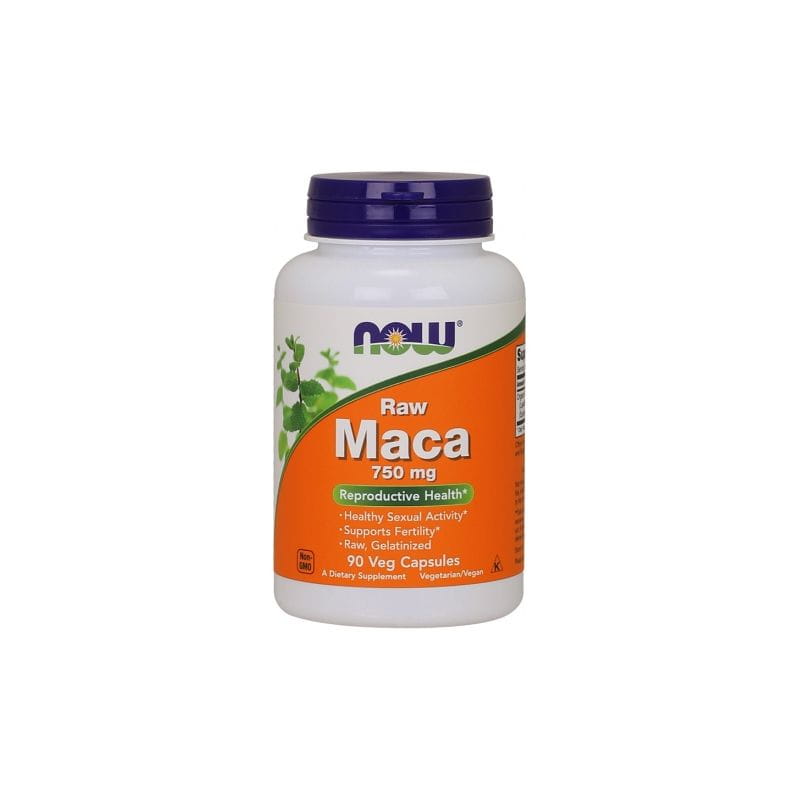 Racine de Maca 750 MG Extrait 6 : 1 90 gélules NOW FOODS