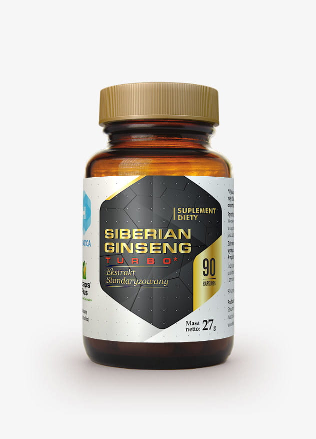 Ginseng sibérien turbo 90 gélules HEPATICA