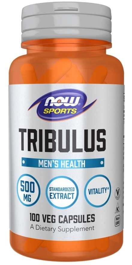 Extrait de Tribulus 500 MG standardisé à 45% de saponines 100 gélules NOW FOODS
