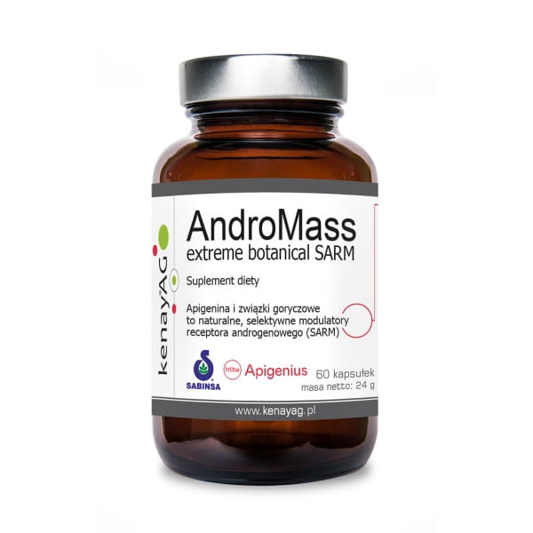 Andromass extrême botanique sarm apigenina melon amer 60 gélules KENAY