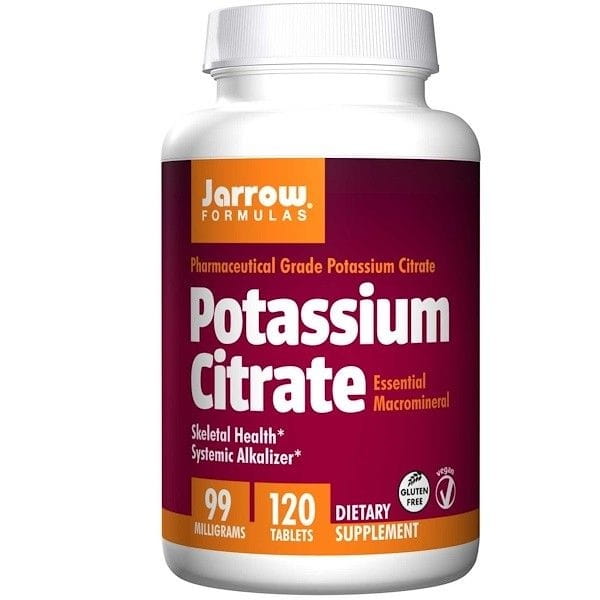 Citrate de potassium 120 comprimés FORMULES JARROW