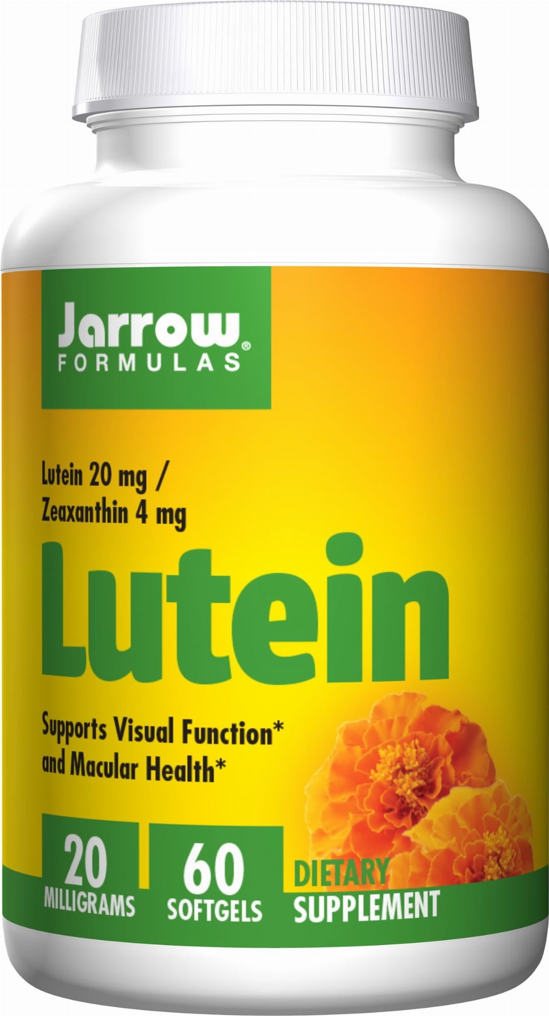 Lutéine et zéaxanthine 60 gélules FORMULES JARROW