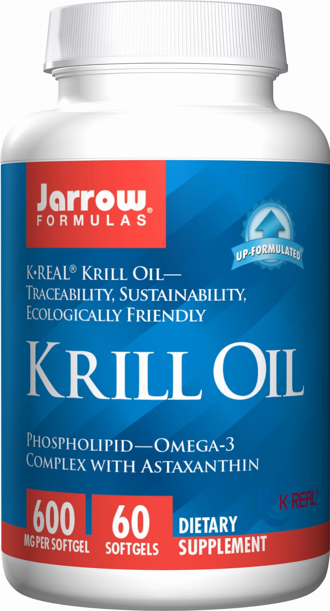Huile de Krill 600 MG 60 gélules FORMULES JARROW