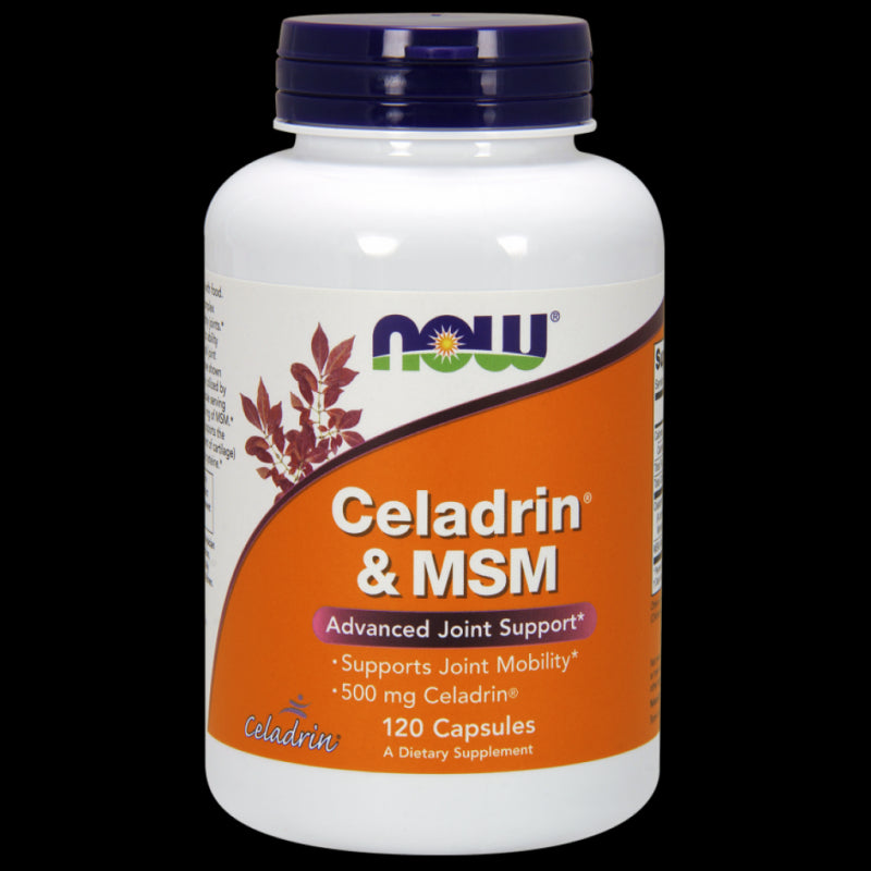 Celadrin 500 MG et MSM 100 MG 120 gélules NOW FOODS