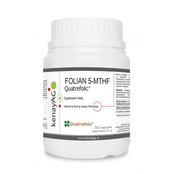 Folian 5mthf quatrefolic 300 gélules KENAY