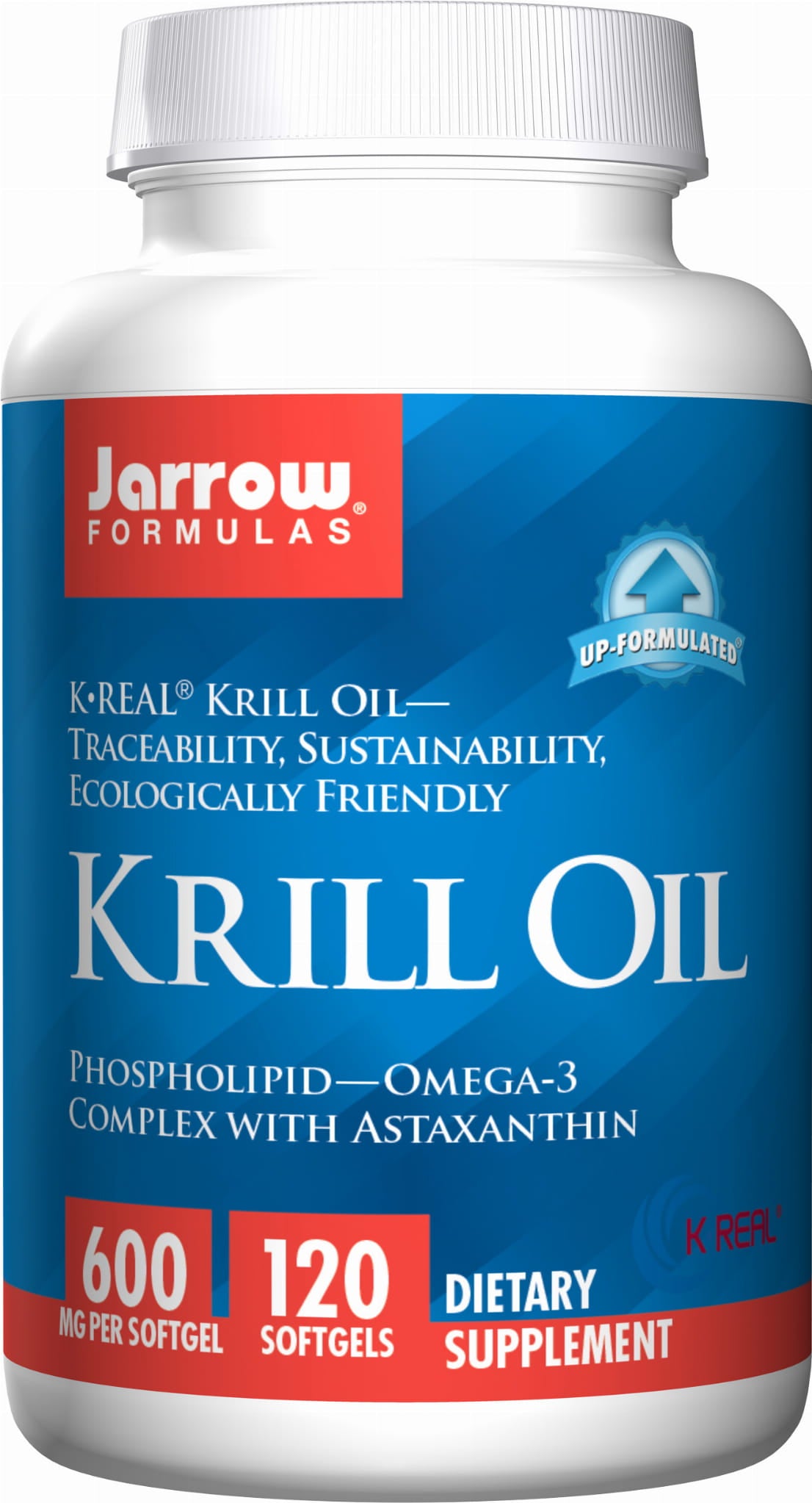 Huile de Krill 600 MG 120 gélules FORMULES JARROW