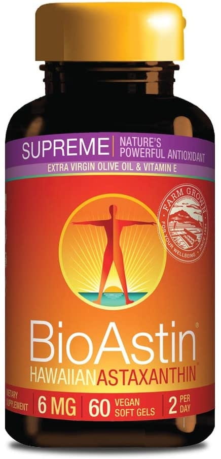 Bioastin suprême 6 MG 60 gélules CYANOTECH CO