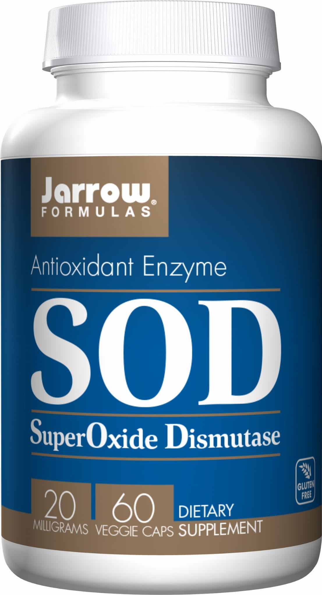 Sod superoxyde dismutase 20 MG 60 gélules FORMULES JARROW