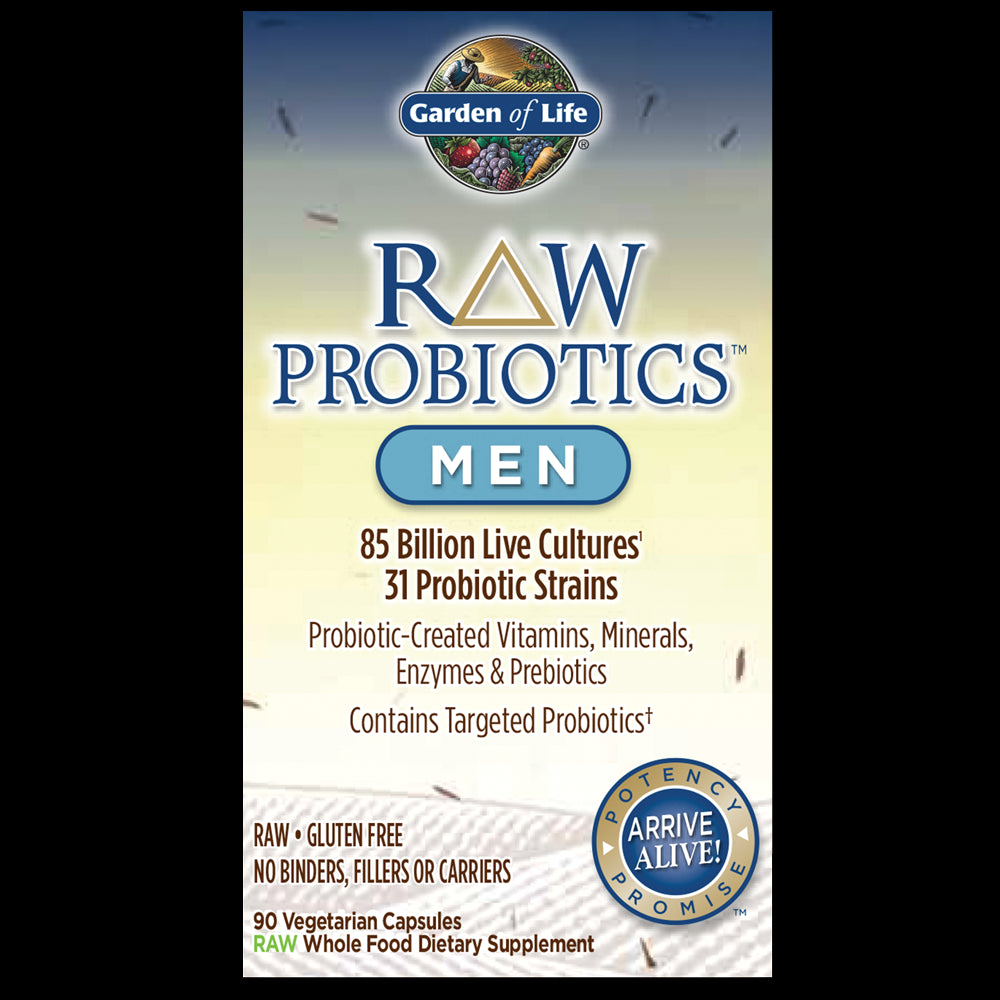 Raw probioTICS homme 90 gélules JARDIN DE VIE