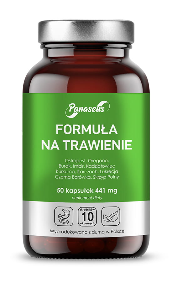 Formule pour la digestion 50 gélules PANASEUS