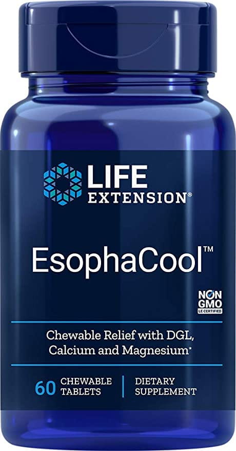 Esophacool DGL 60 comprimés PROLONGATION DE VIE