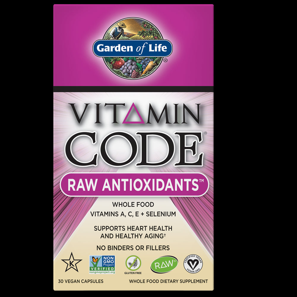 Vitamin code raw antioxydants 30 gélules JARDIN DE LA VIE
