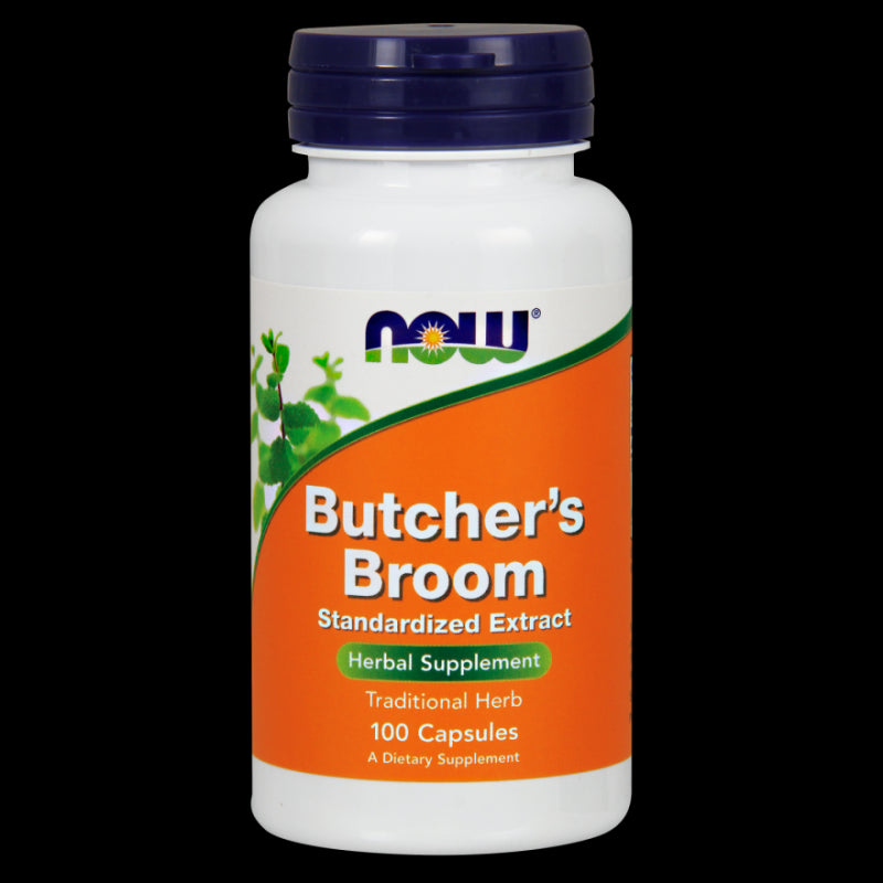 Balai de boucher rusczyk 100 capsules NOW FOODS