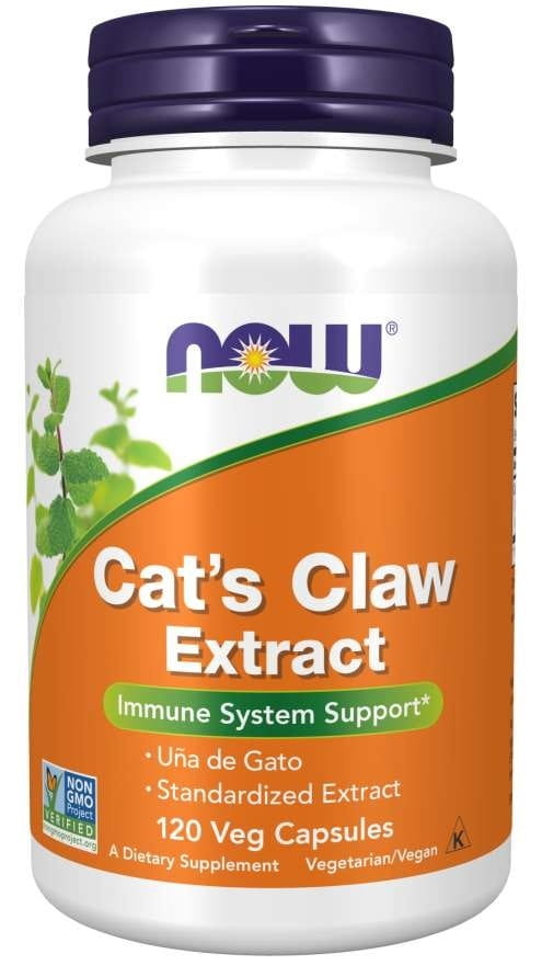 Griffe de chat extrait de griffe de chat 120 gélules NOW FOODS