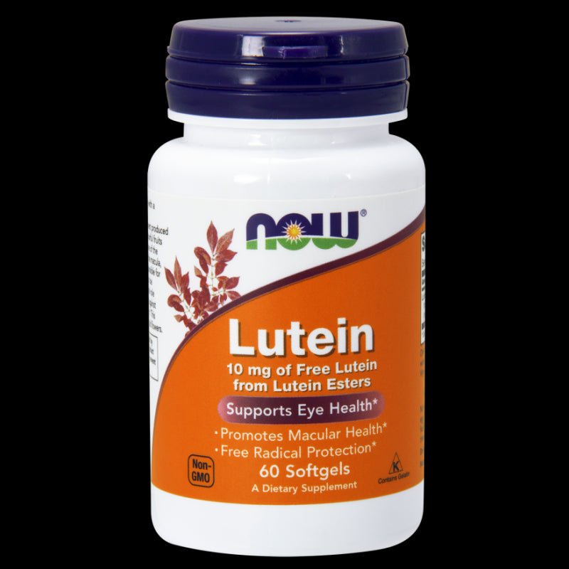 Lutéine 10 MG 60 gélules NOW FOODS
