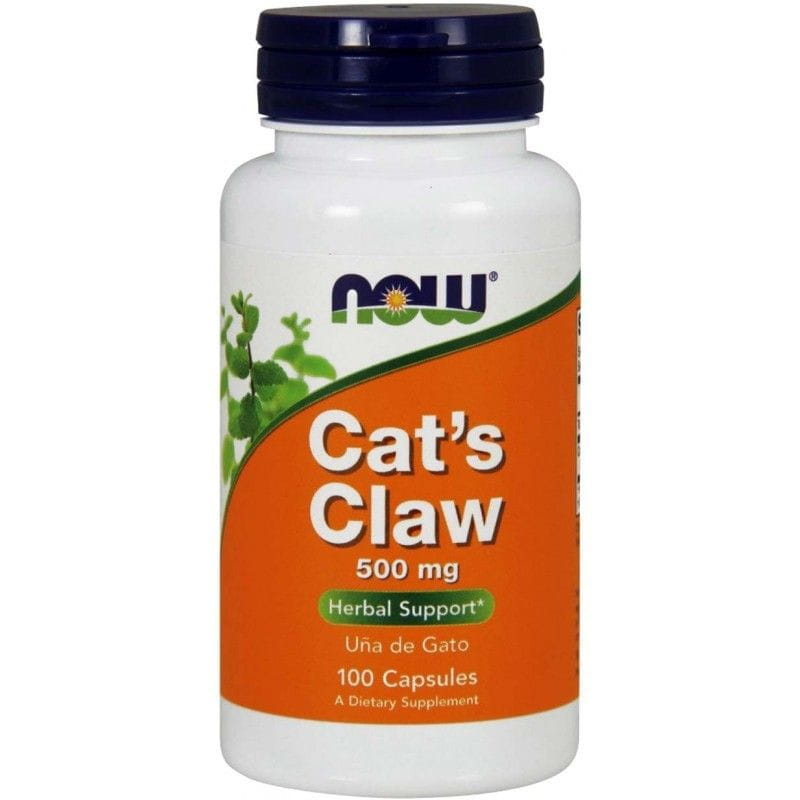 Griffe de chat - griffe de chat 500 MG 100 gélules NOW FOODS