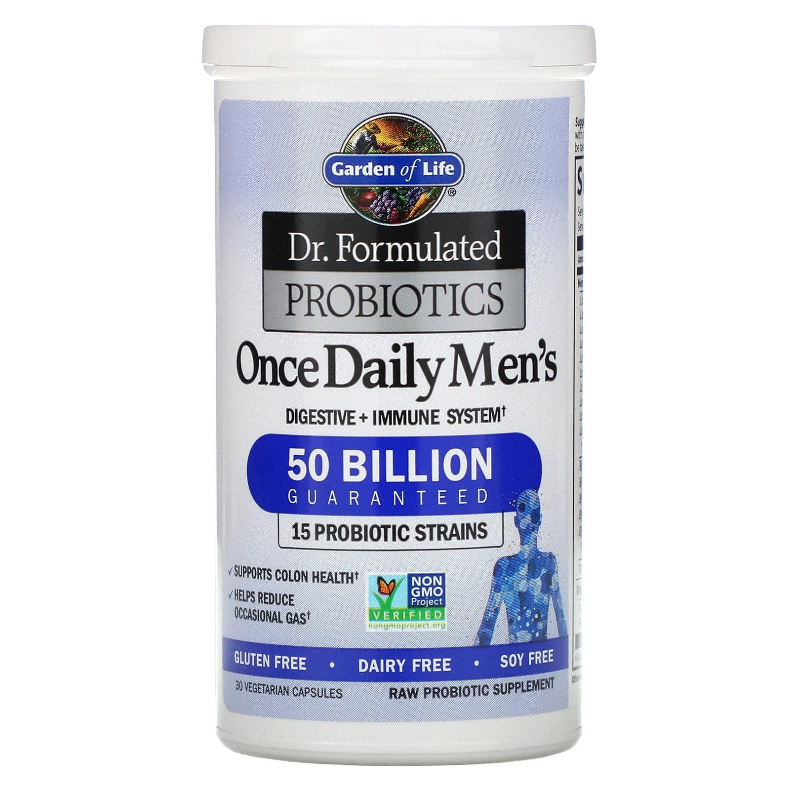 30 gélules pour hommes une fois par jour GARDEN OF LIFE