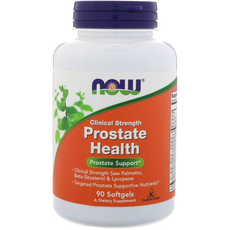 Complexe clinique de santé de la prostate pour la prostate 90 capsules NOW FOODS