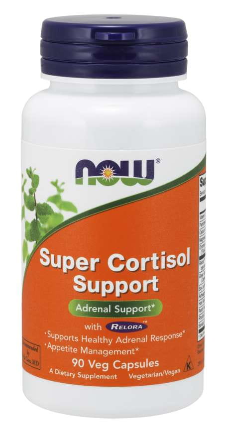 Support super cortisol 90 gélules NOW FOODS
