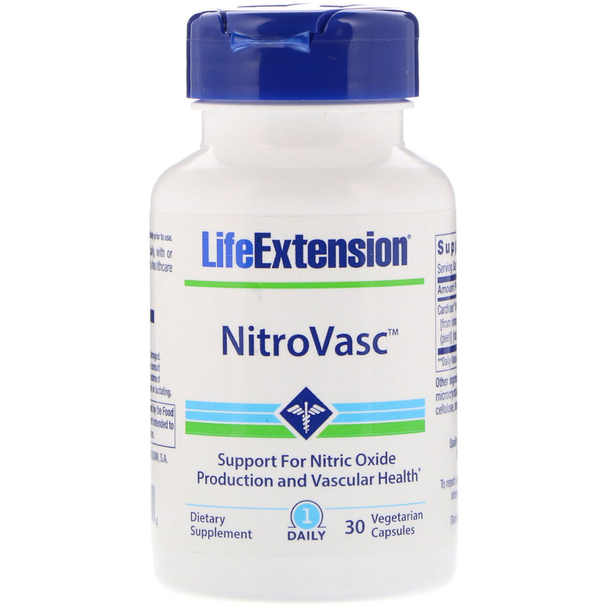 Nitrovasc 30 gélules PROLONGATION DE VIE