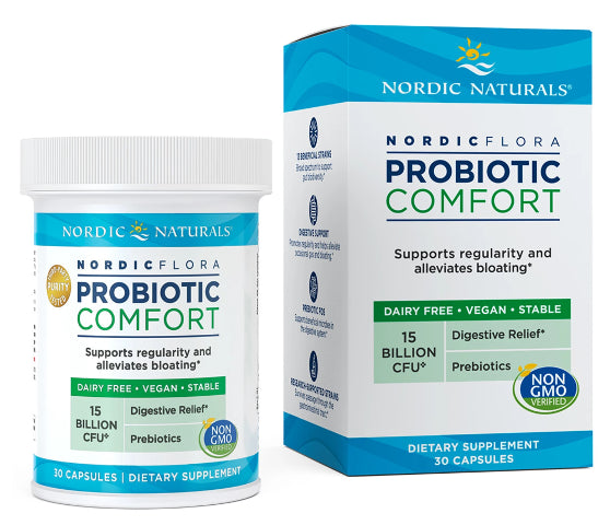 Flore nordique probiotique confort 30 gélules NORDIC NATURALS