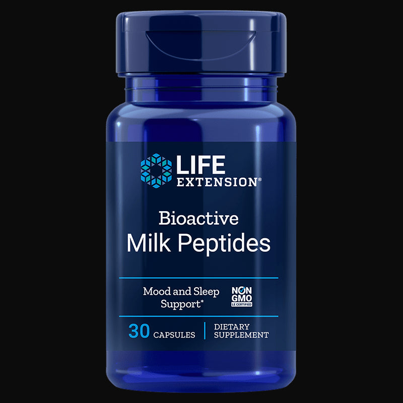 Peptides de lait bioactifs Peptides de lait bioactifs 150 MG 30 capsules LIFE EXTENSION