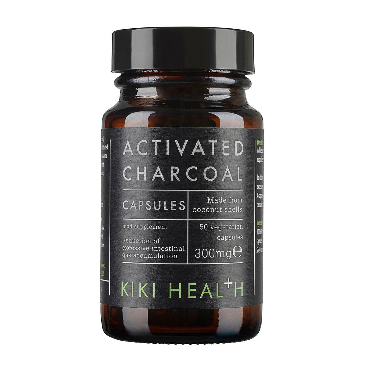 Charbon actif charbon actif 300 MG 50 gélules KIKI HEALTH