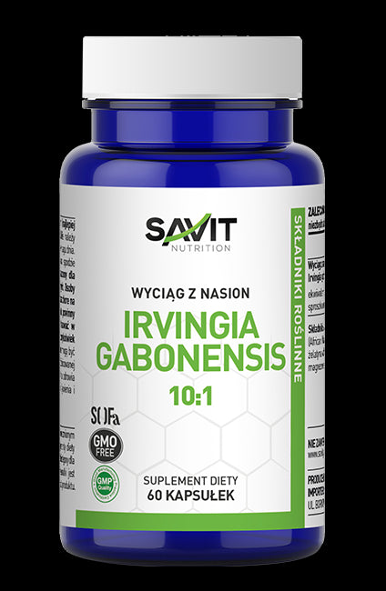 Irvingia Gabonensis Seed Extract 10 : 1 60 gélules SAVIT NUTRITION