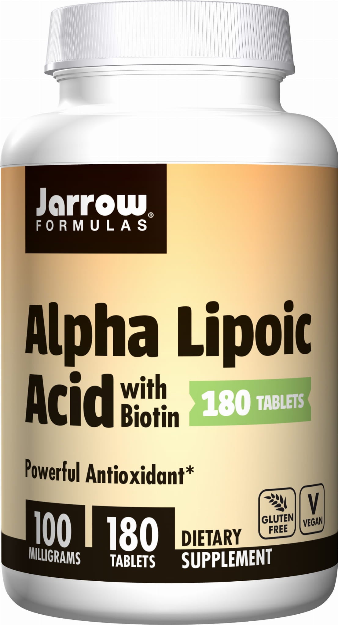 Acide alpha lipoïque et biotine 180 comprimés FORMULES JARROW
