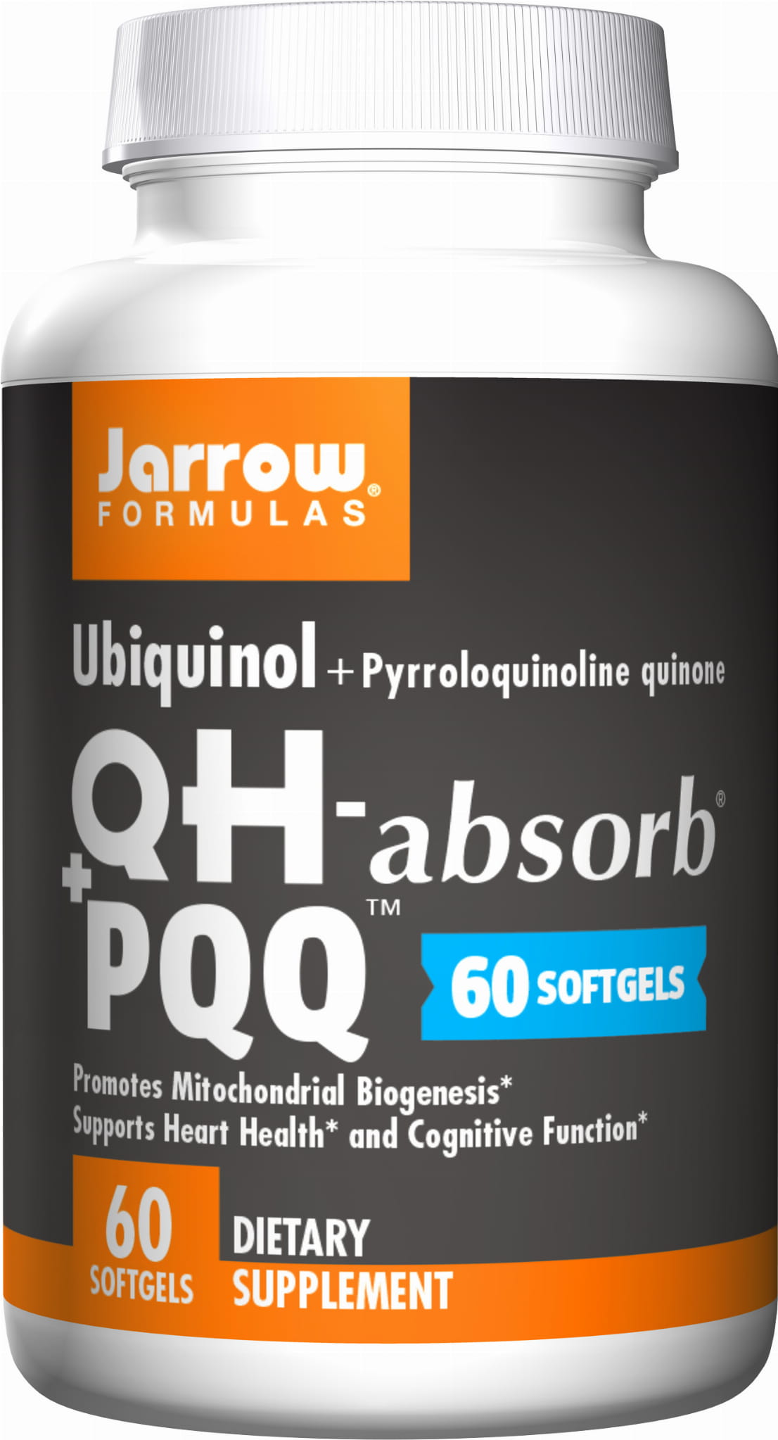 Ubiquinol qhabsorb et pqq 60 gélules FORMULES JARROW