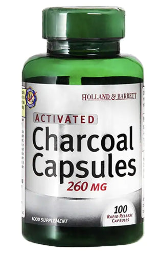 Charbon actif charbon actif 100 gélules HOLLAND & BARRETT
