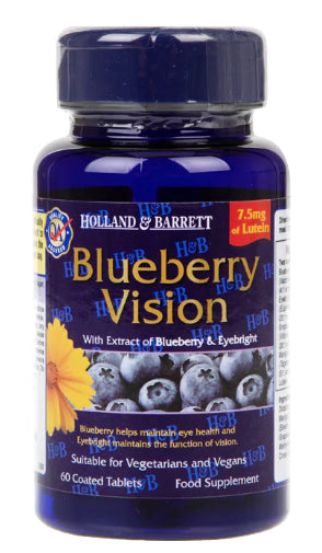 Myrtille vision 60 comprimés HOLLAND & BARRETT