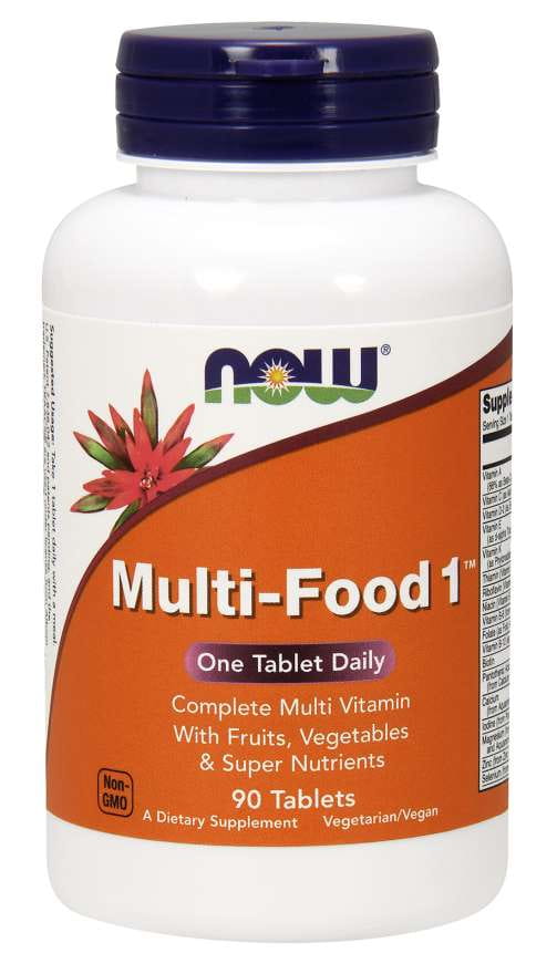 Multifood 1 ™ 90 comprimés NOW FOODS