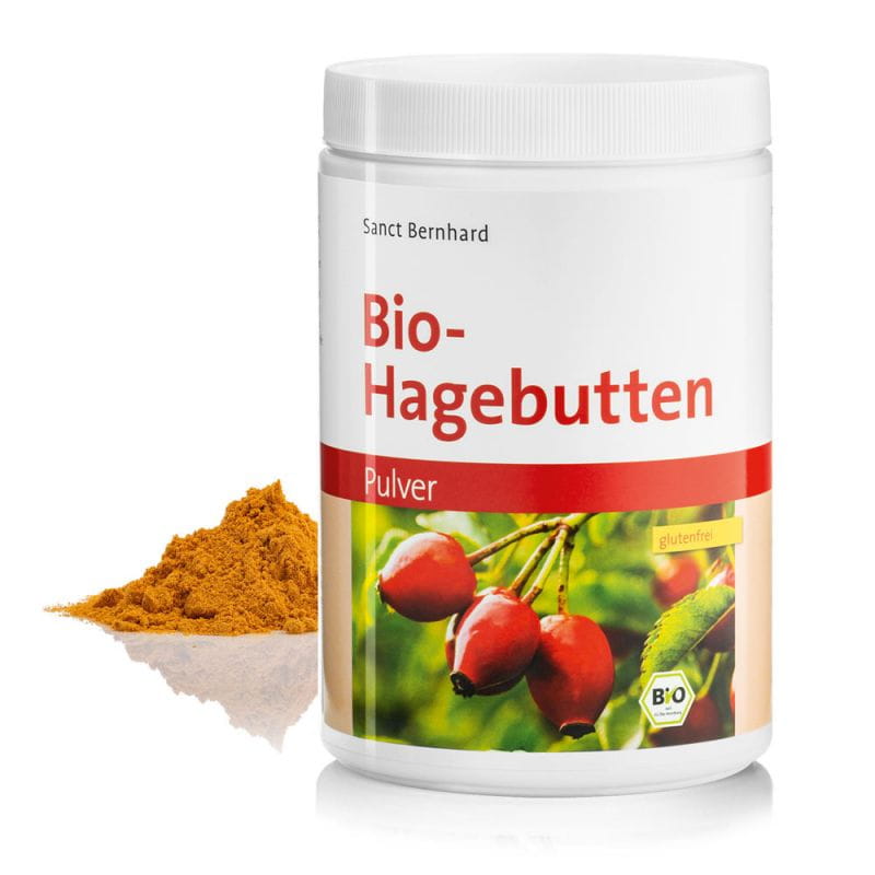 Poudre d'églantier bio 500 g KRAUTERHAUS SANCT BERNHARD