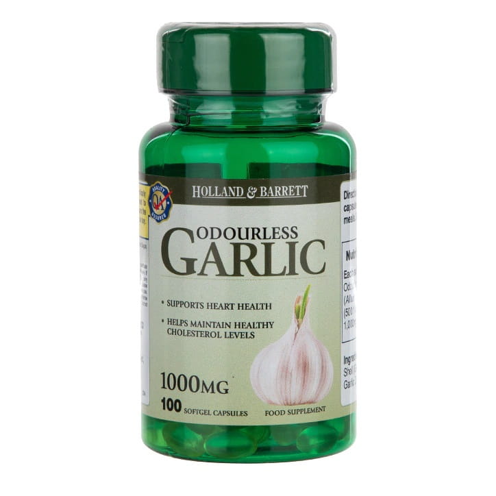 Ail sans odeur 100 gélules HOLLAND & BARRETT