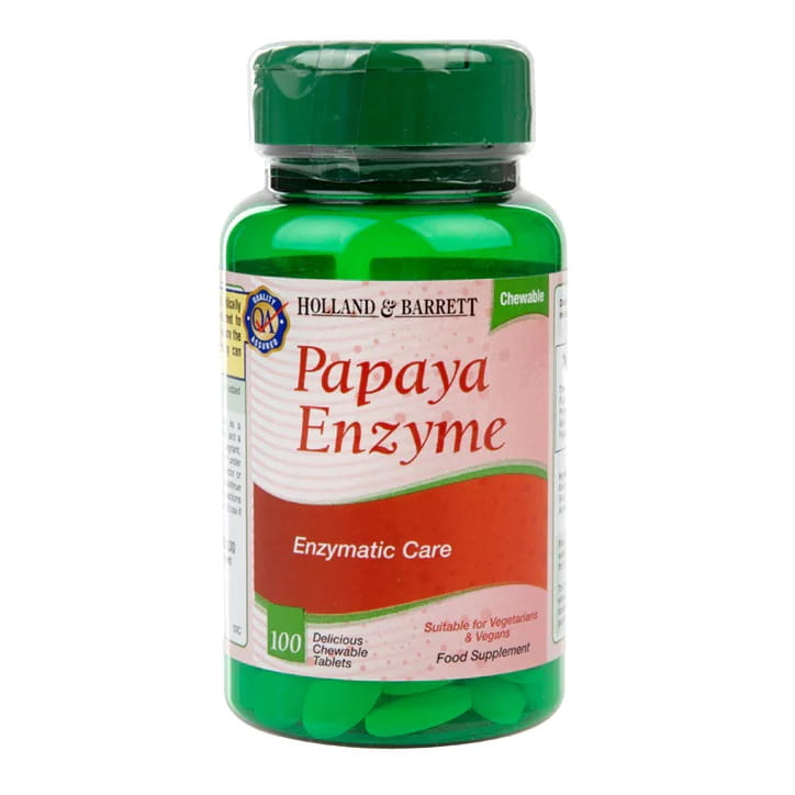 Enzyme de papaye 100 comprimés HOLLAND & BARRETT