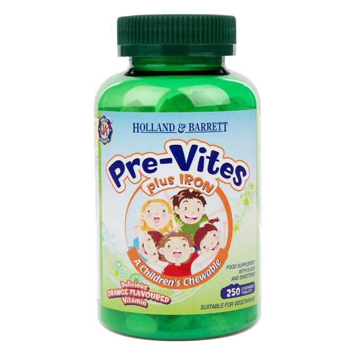Prevites plus fer 250 comprimés HOLLAND & BARRETT