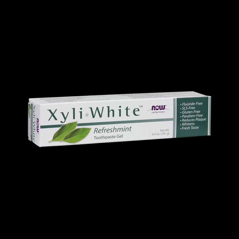 Dentifrice xyliwhite gel dentifrice rafraîchissant à la menthe 181 g NOW FOODS