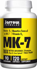 Vitamine K2 MK7 90 mcg 120 gélules FORMULES JARROW