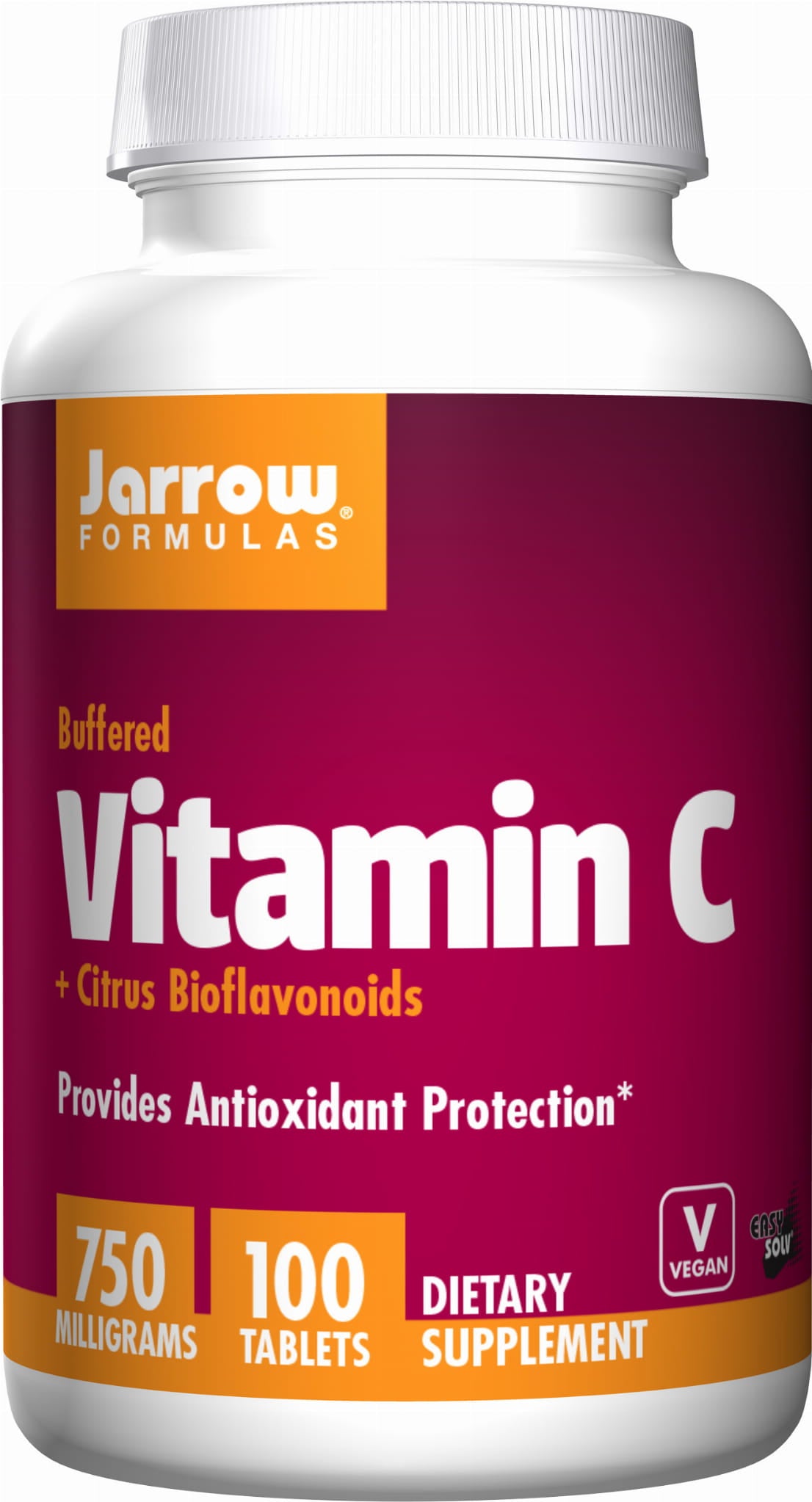 Vitamine C tamponnée et bioflavonoïdes d'agrumes 100 comprimés FORMULES JARROW