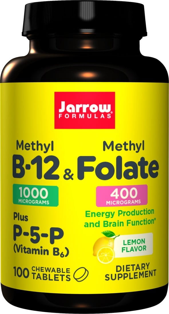 Méthyl B12 et folate et vitamine B6 100 comprimés FORMULES JARROW