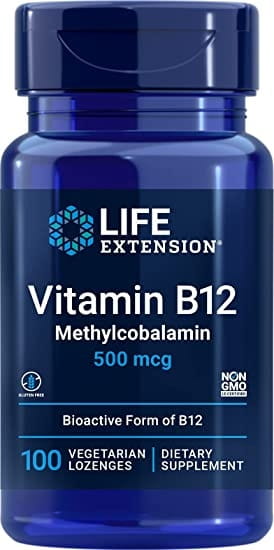 Vitamine B12 100 comprimés PROLONGATION DE VIE