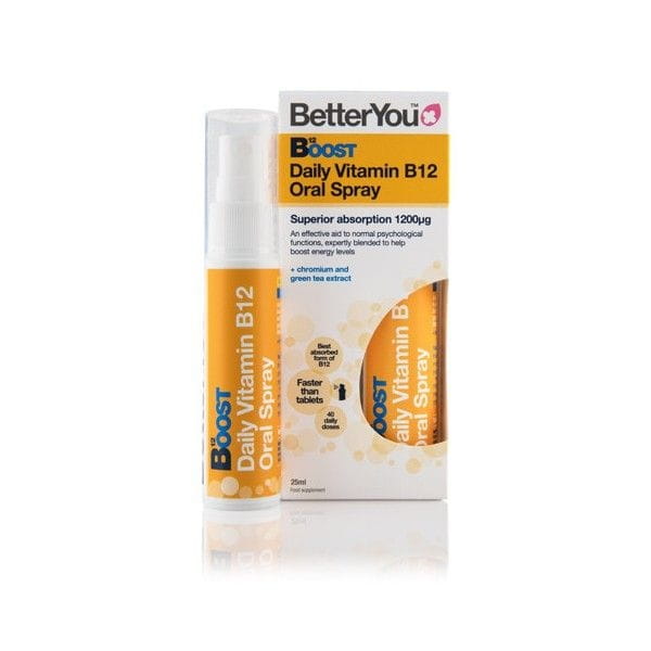 Vitamine B12 boost en spray 25 ml BETTERYOU