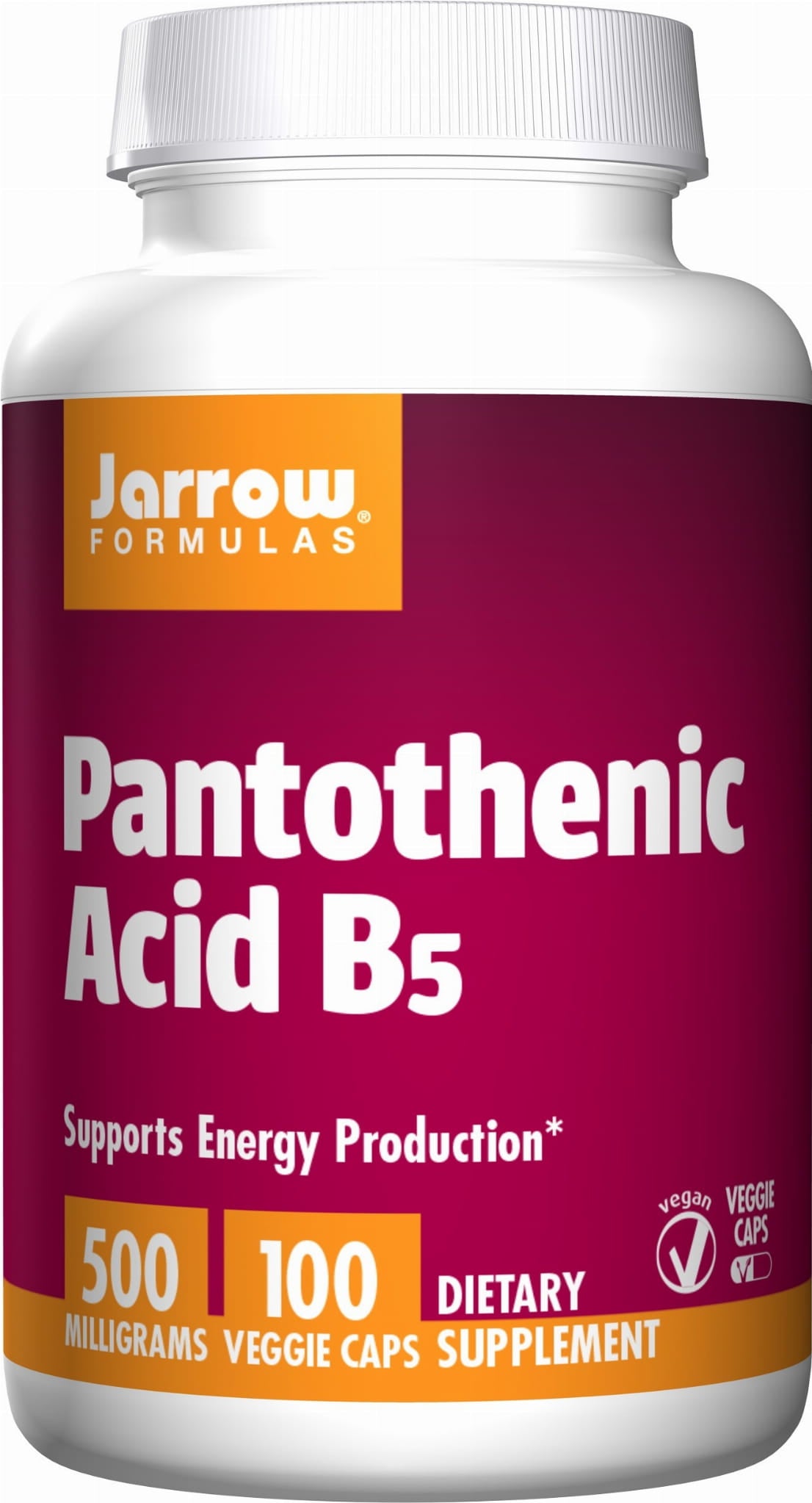 Acide pantothénique b5 100 gélules FORMULES JARROW