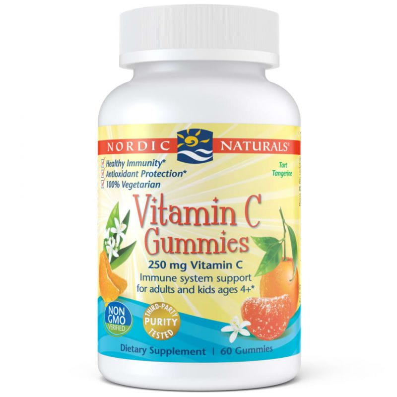 Bonbons à la vitamine C 60 gelées NORDIC NATURALS