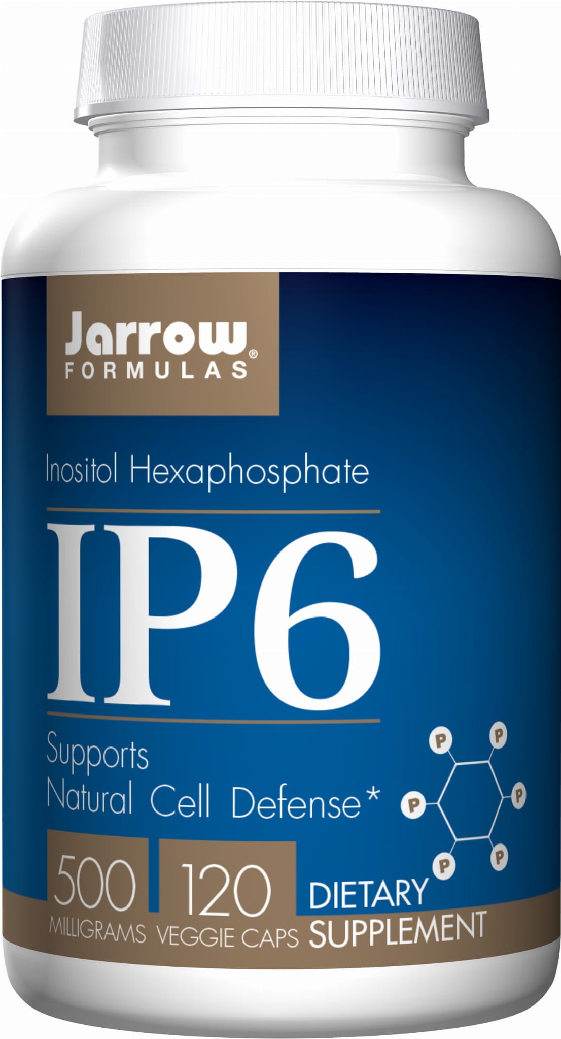 Ip6 Inositol Hexaphosphate 500 MG 120 Gélules FORMULES JARROW